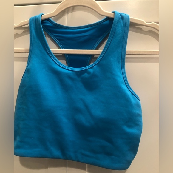 Mono B Sports Bra Razorback, Blue Sz Medium NWOT - Picture 4 of 4